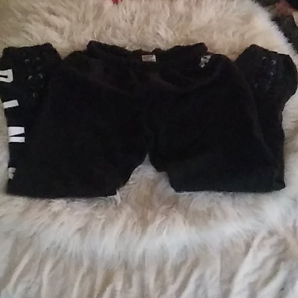 VS Pink lace up sweatpants!